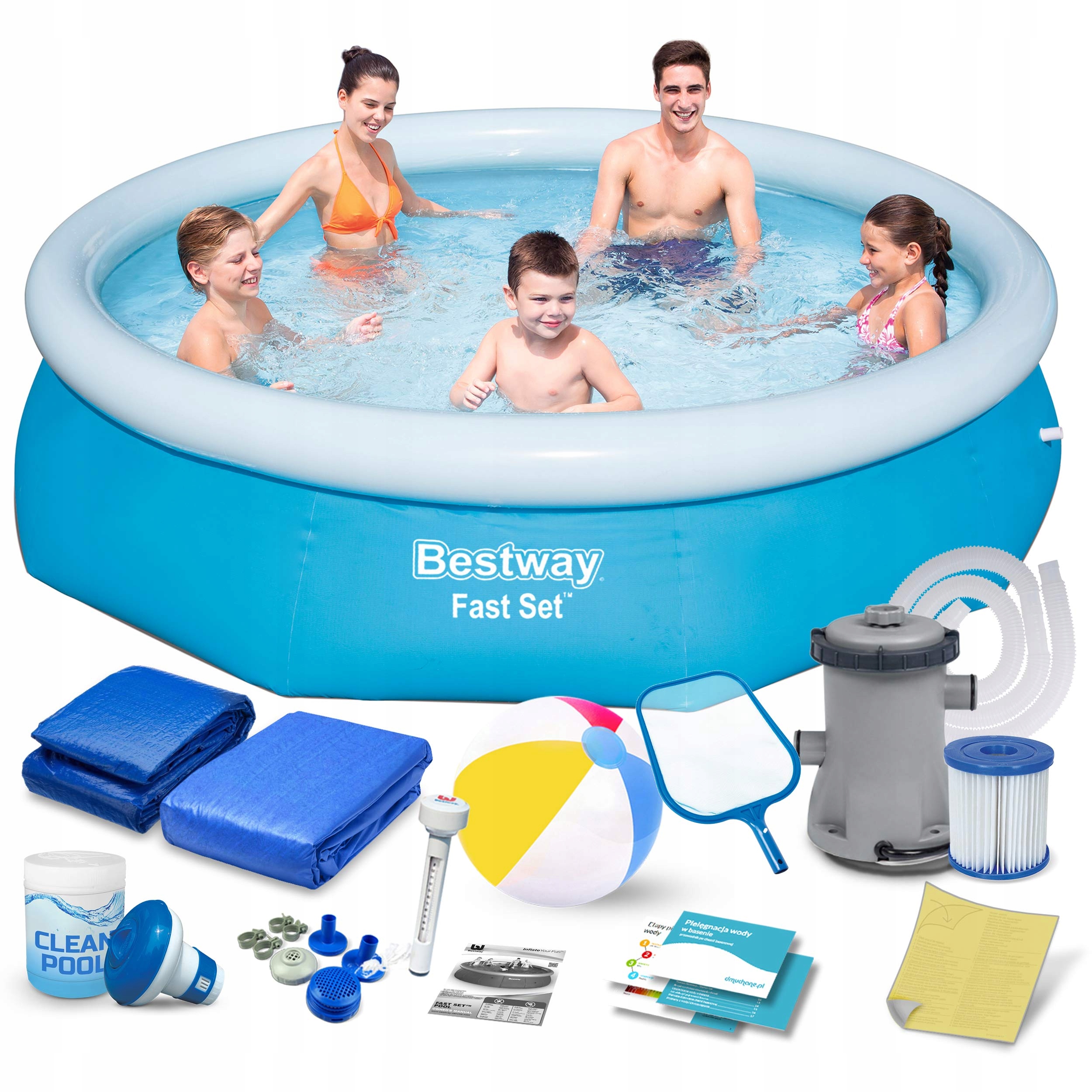 

Basen Ogrodowy Rozporowy 305x76cm Bestway 16w1