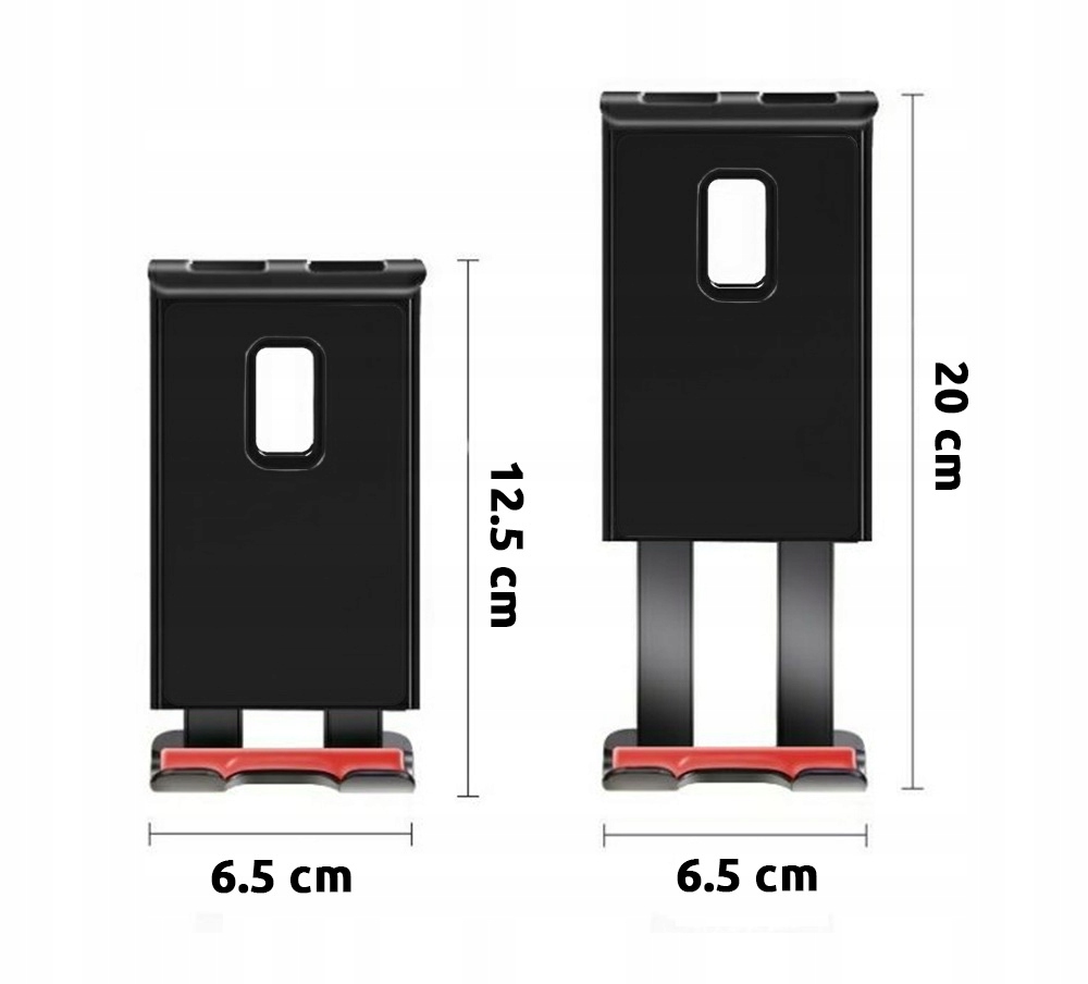 UCHWYT SAMOCHODOWY DO TABLET TELEFONICZNEGO KOKPIT SZYBĘ Waga produktu od opokawania jednostkowym 0,2 kg