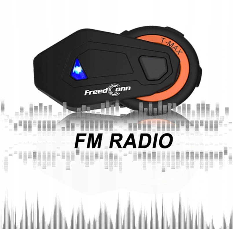 Interkom Motocyklowy FREEDCONN T MAX RADIO FM Model T MAX