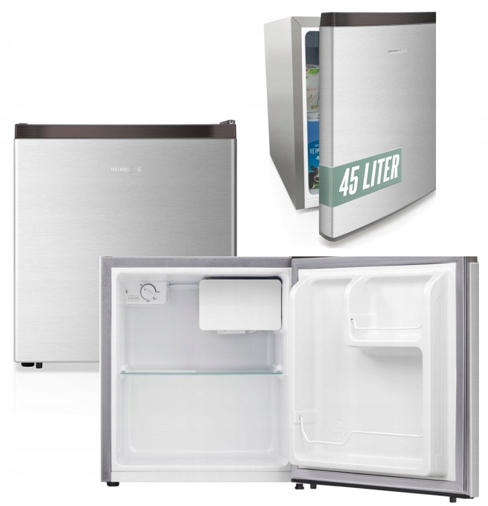 Mini Lodówka mała Chłodziarka Podblatowa hotelowa Zamrażarka 45L