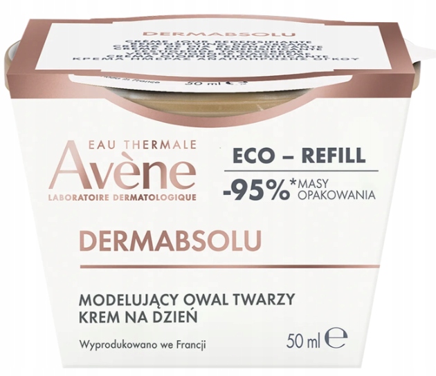 Avene Dermabsolu Krem Modelujący Owal Twarzy Na Dzień Refill 50ml