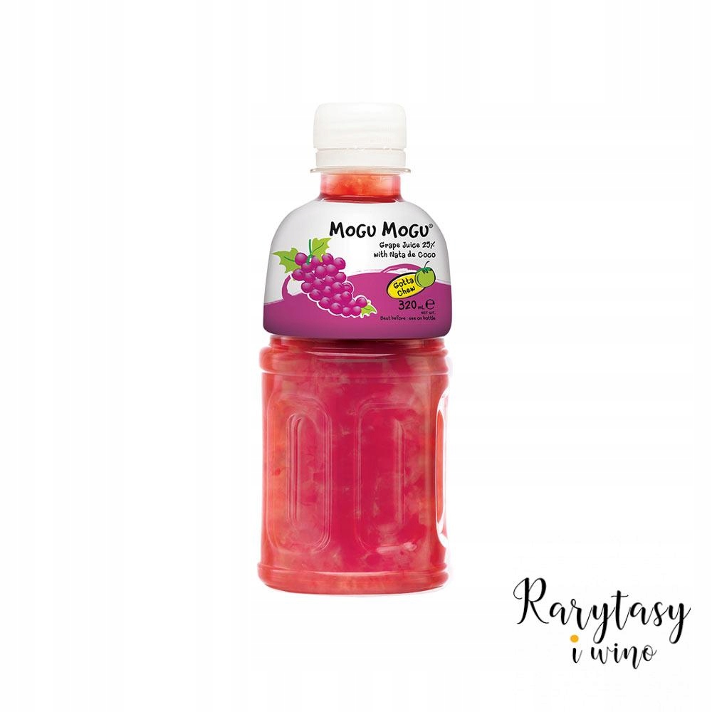 

Tajski Napój Mogu-Mogu o Smaku Winogronowym 320ml