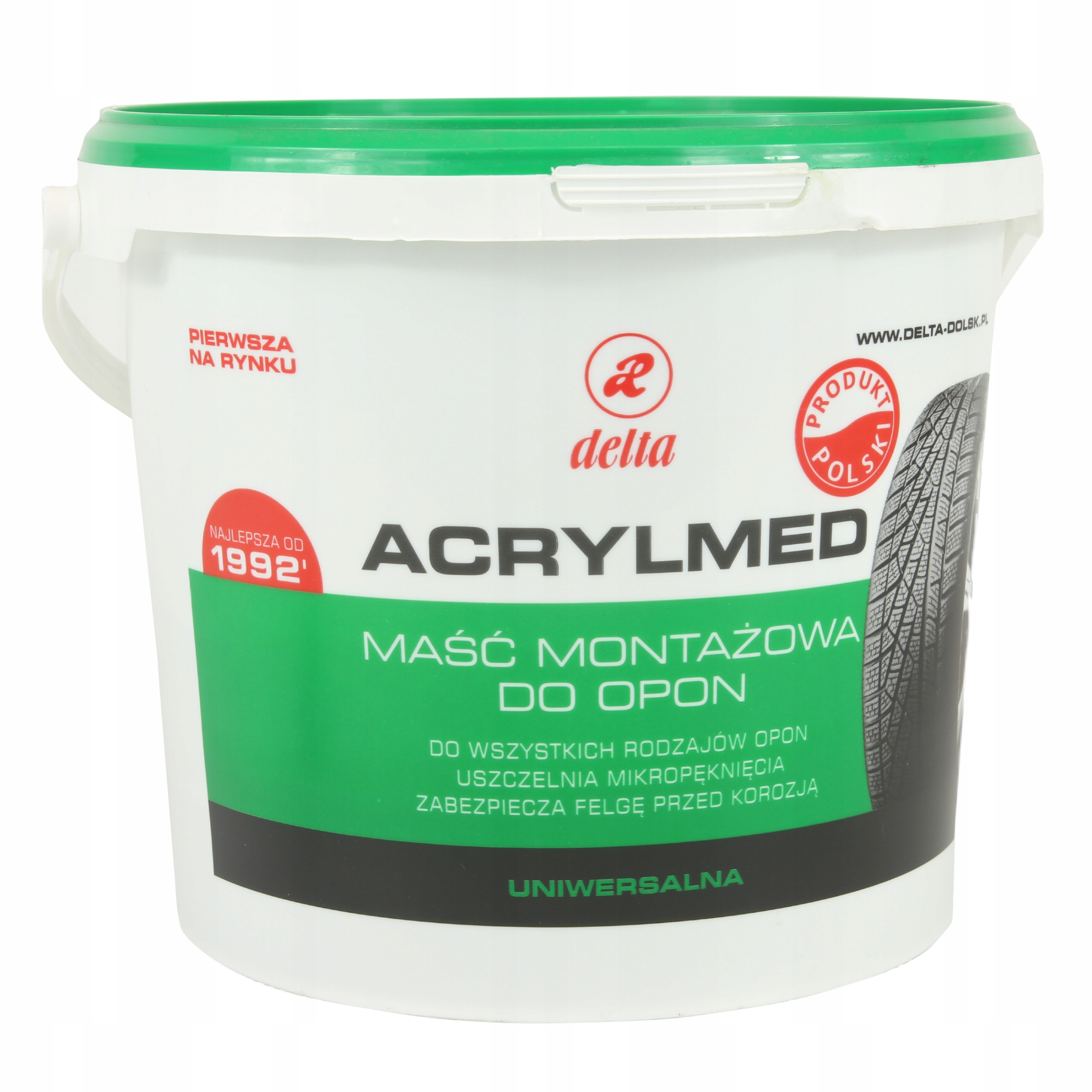 DELTA ШИНОМОНТАЖНА ПАСТА DELTA 4 КГ ЗЕЛЕНИЙ