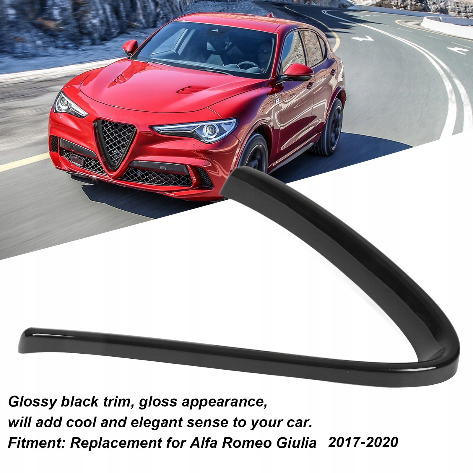 Przednia rama grilla Alfa Romeo Giulia