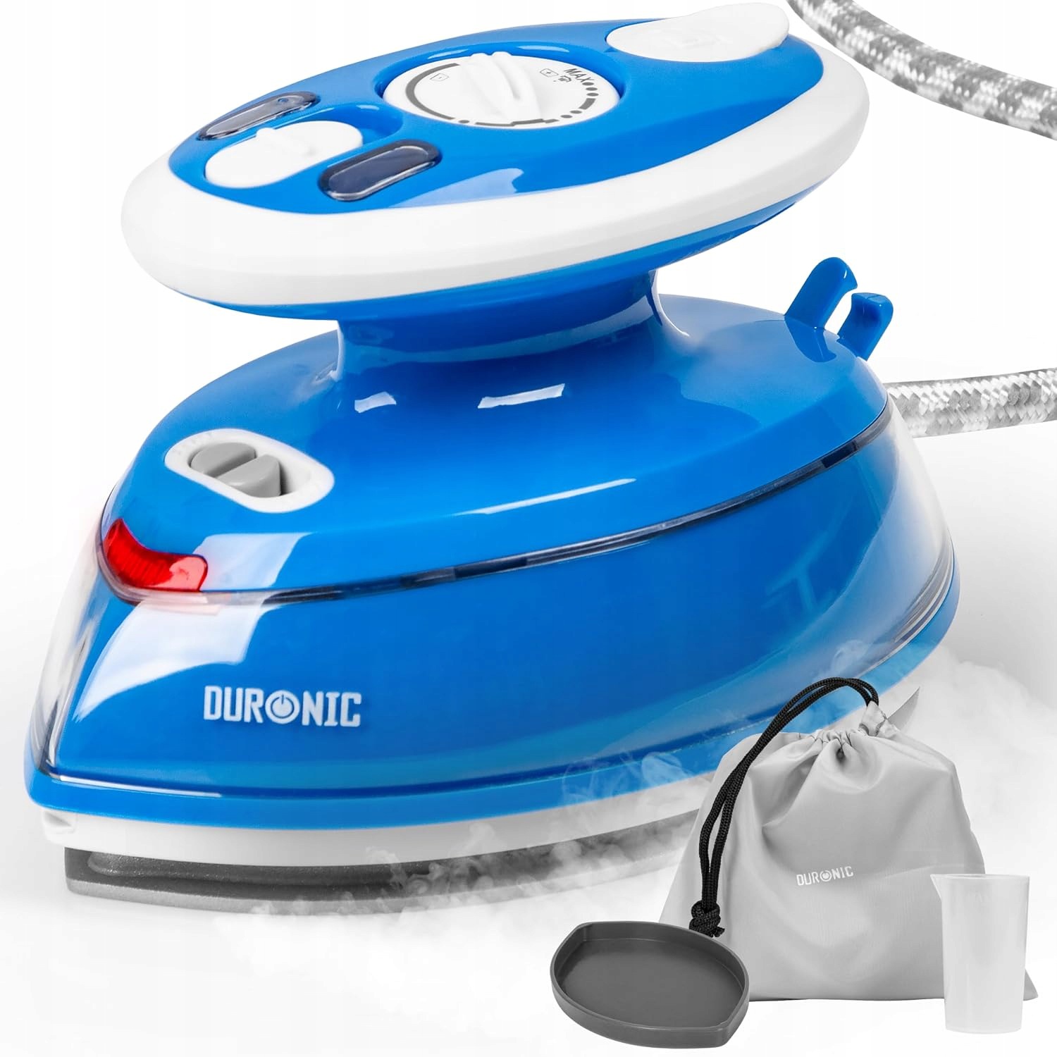 Duronic SI3 Żelazko Podróżne Kompaktowe 400W Funkcja Pary 220V/110V