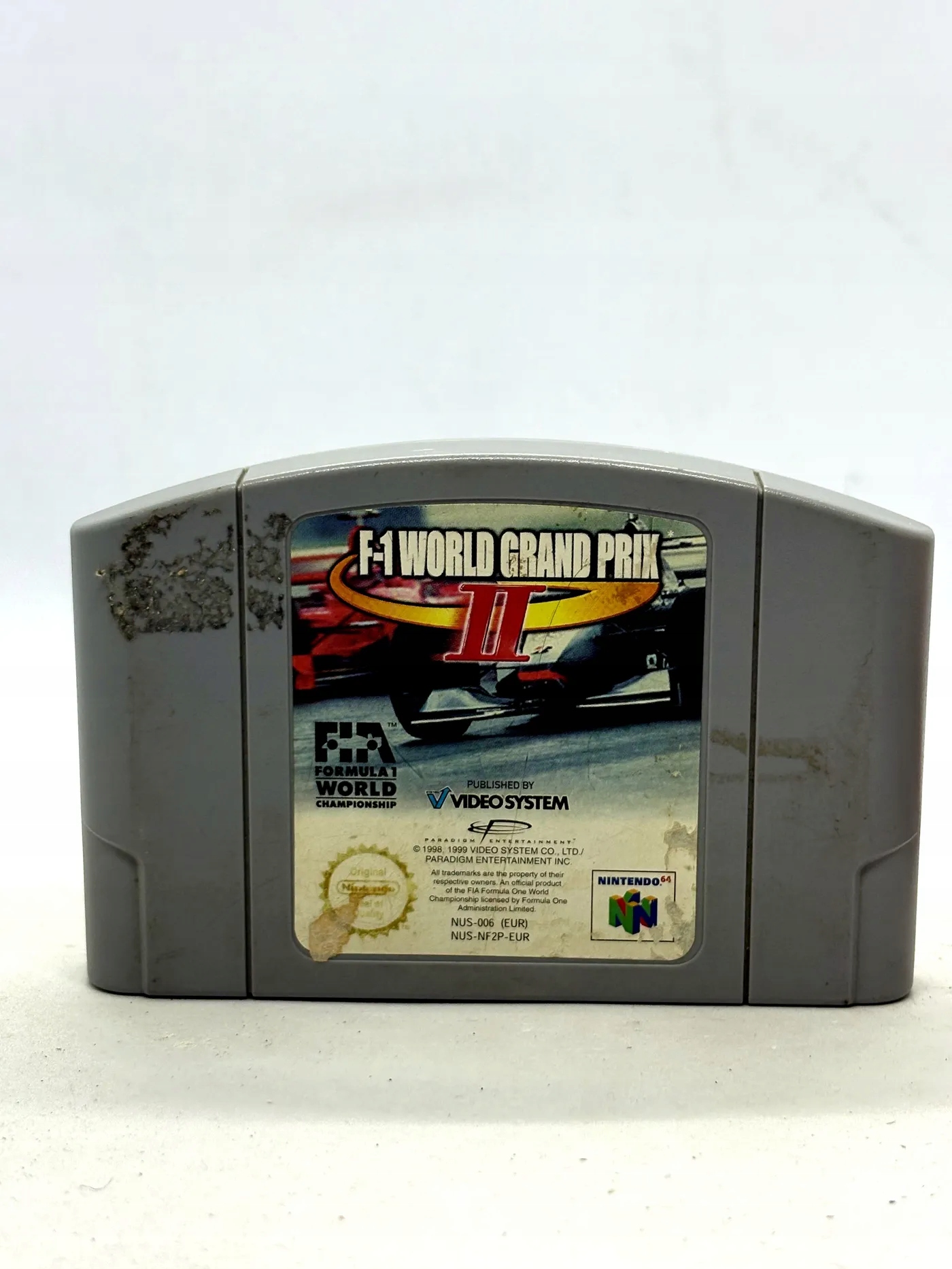 F1 World Grand Prix 2 Nintendo 64 pudełkowa