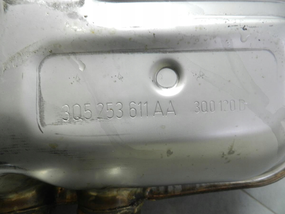 VW PASSAT B8 muffler, exhaust 3G0253181EQ
