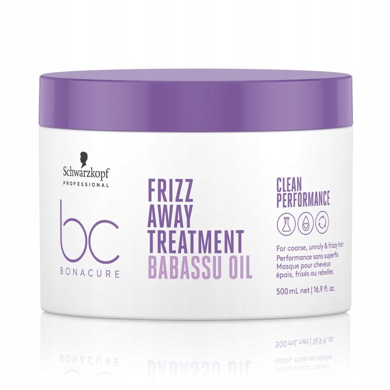 Schwarzkopf Bonacure Frizz Away Treatment Vyhlazující maska 500 ml