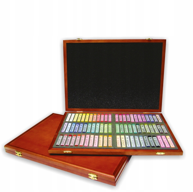 Suché Pastely MPV-72W Sada 72 Ks V Balení Dřevěné Mungyo