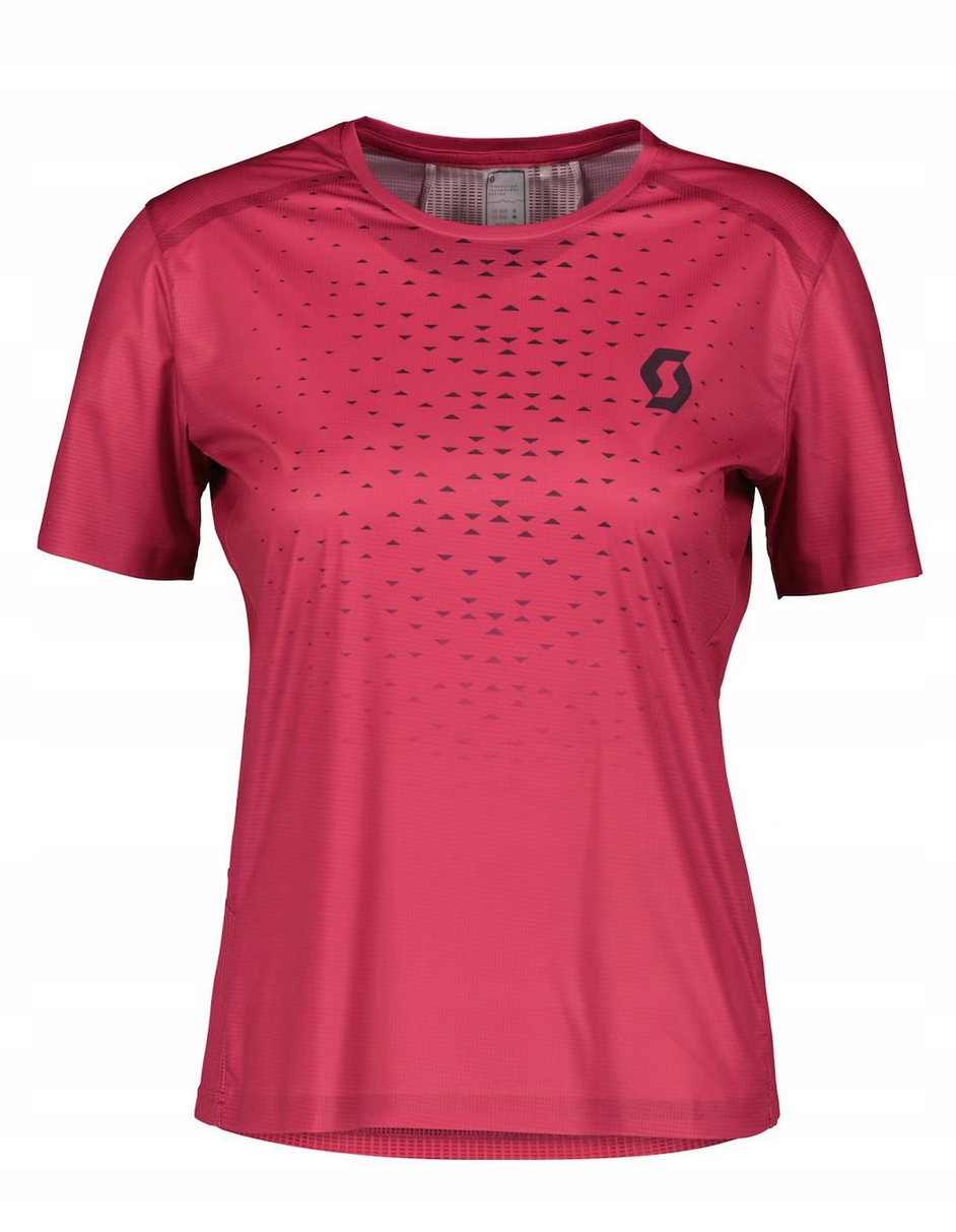 Dámské běžecké tričko Scott Rc Run Ss vel. M, růžové