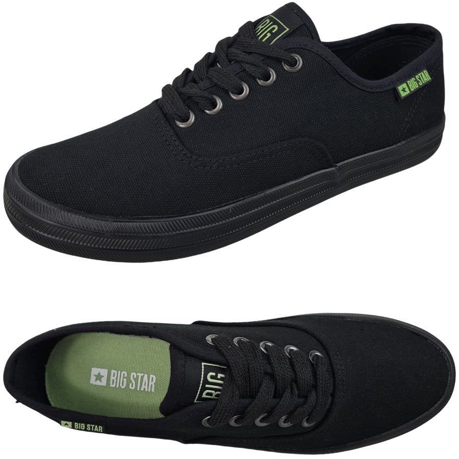 

czarne trampki Damskie Big Star tenisówki JJ274261