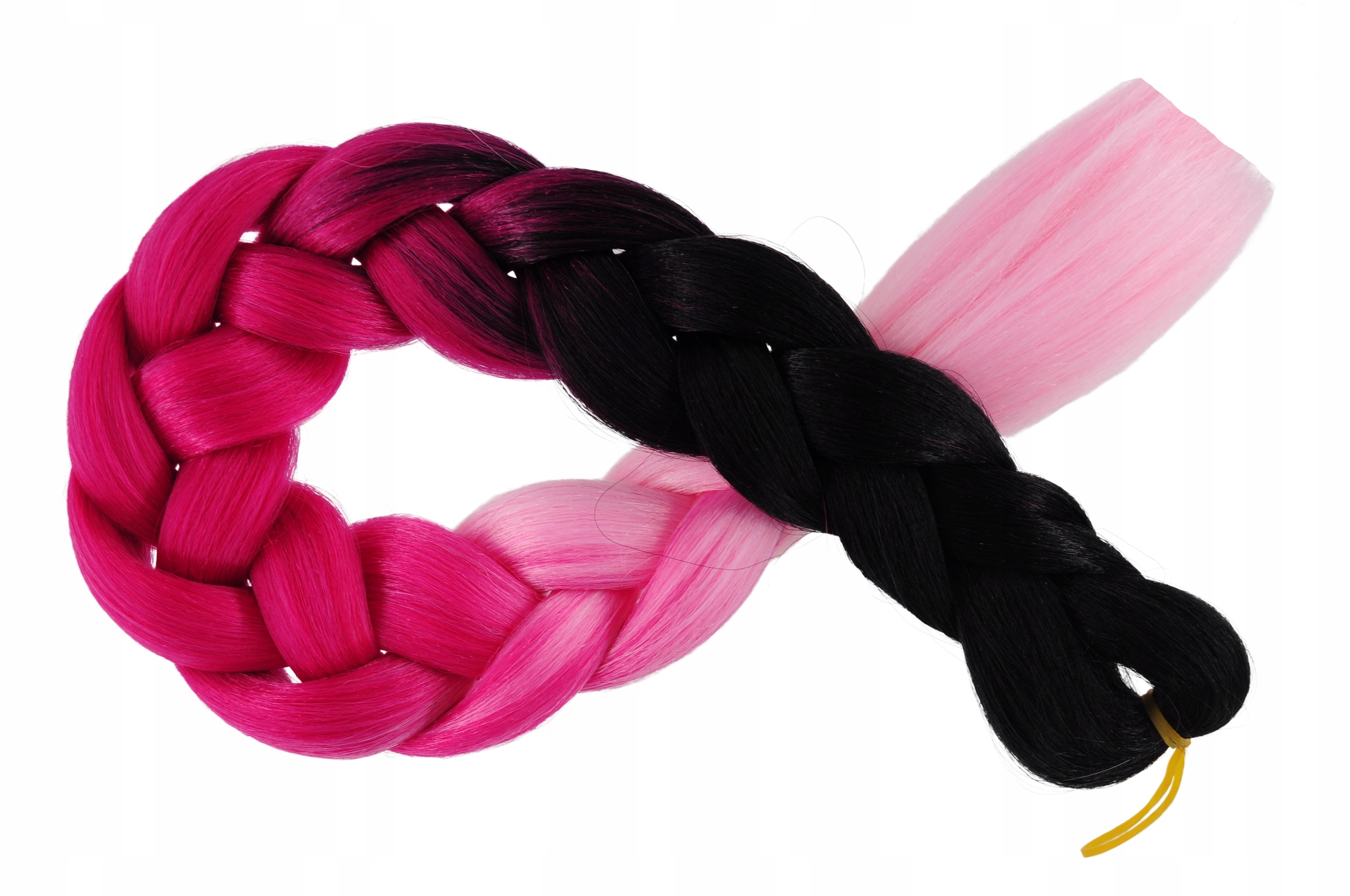 WŁOSY SYNTETYCZNE PROSTE KOLOROWE WARKOCZE 3K.025