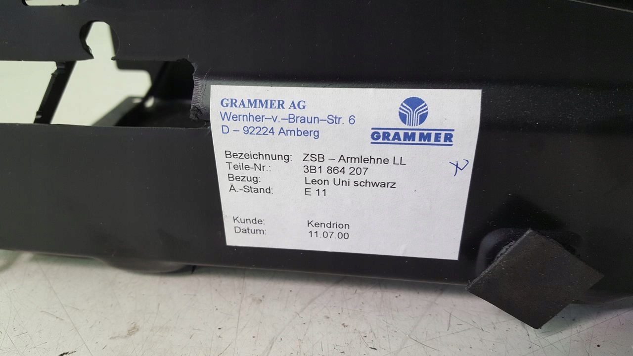 bracciolo VW Passat B5 3BG 1,9 TDI