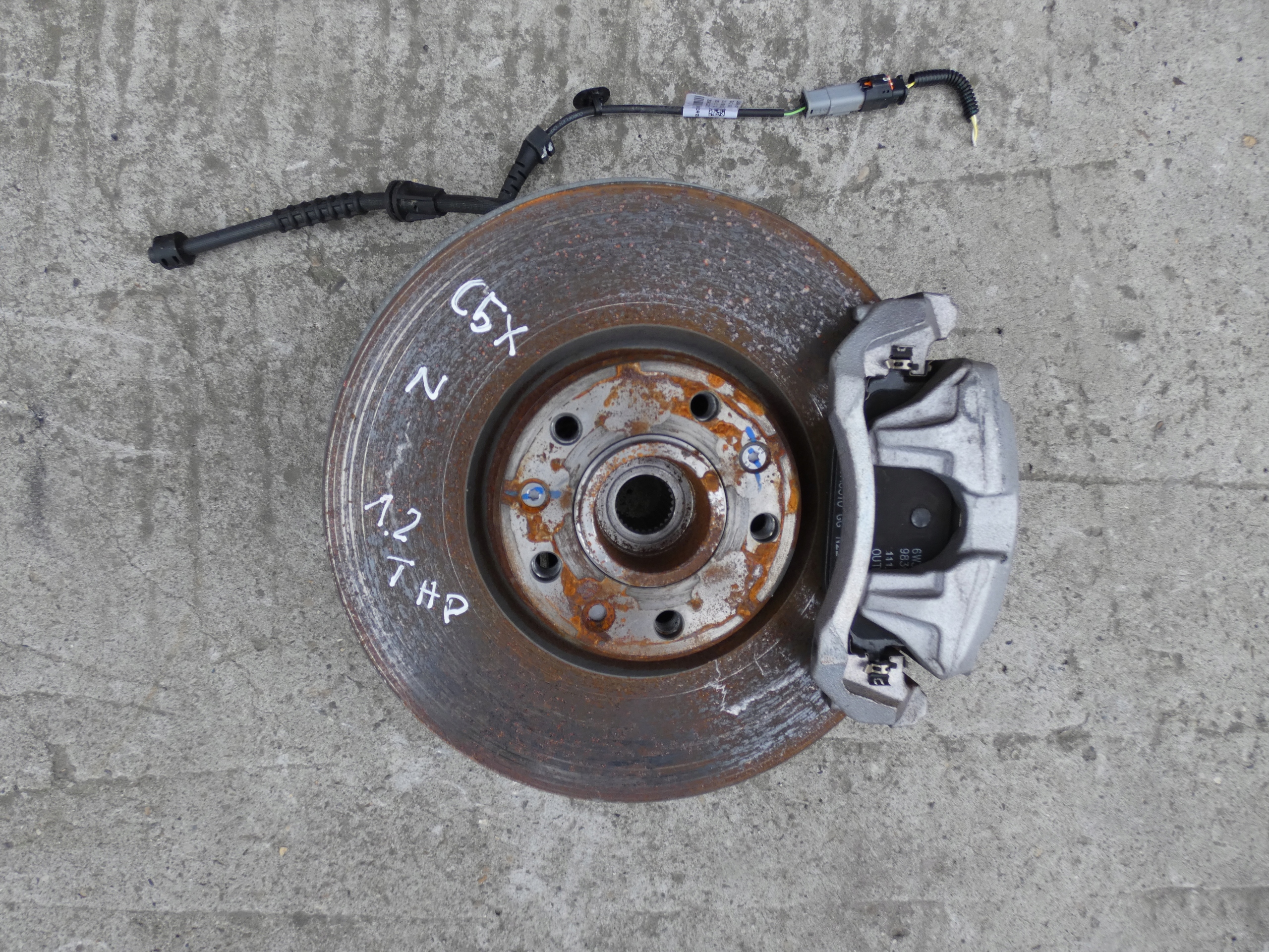 поворотный кулак CITROEN C5X C5 X 1.2