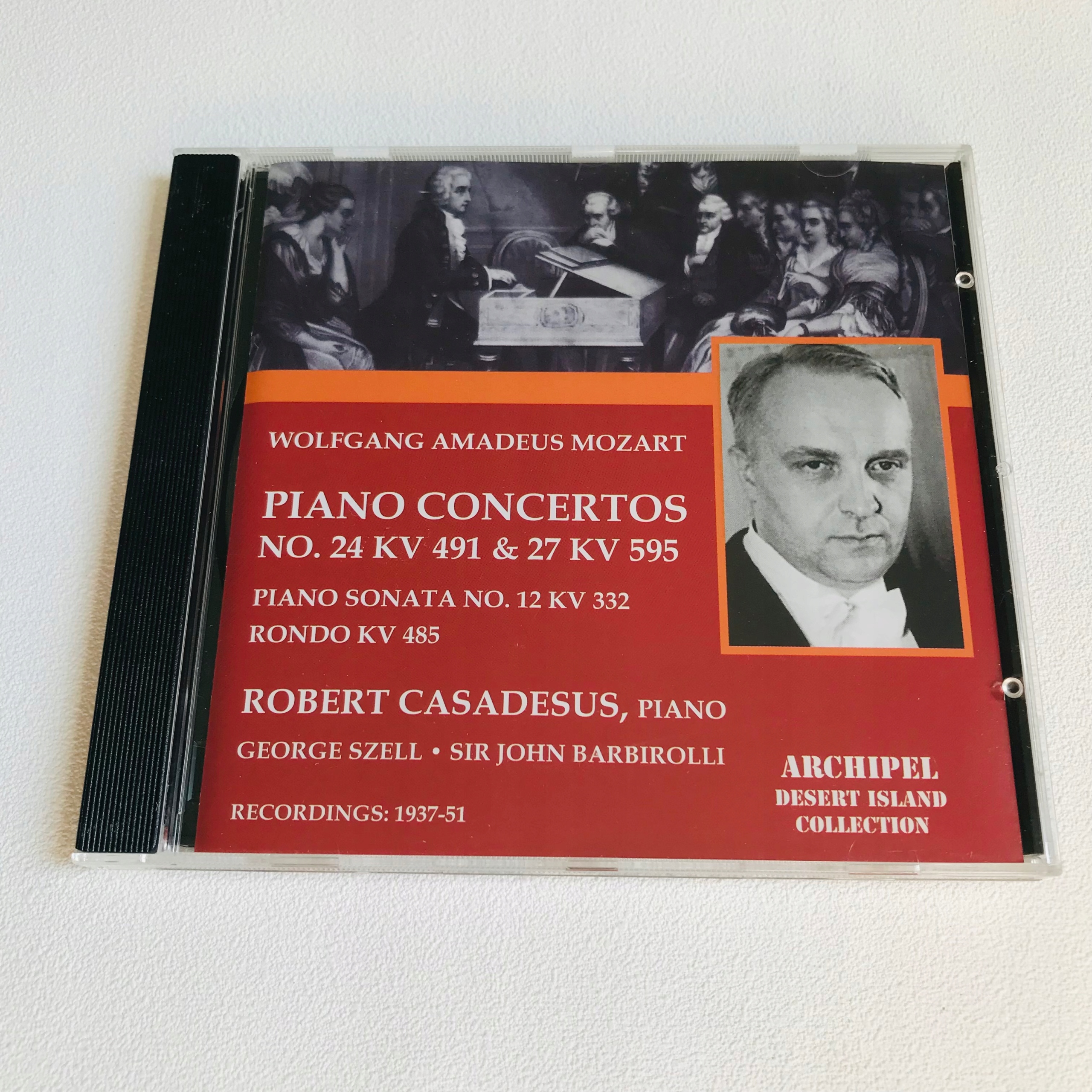 Concertos　w　Casadesus,　Sklepy,　Szell　14424539733　Opinie,　Ceny　Mozart:　Piano