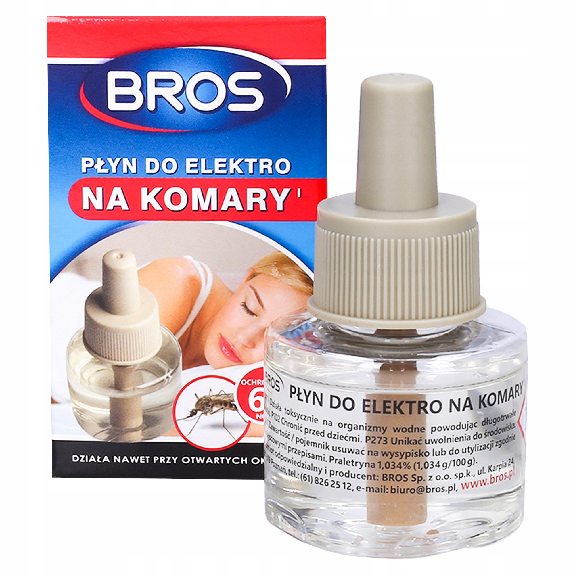

Bros Płyn Do Elektro Na Komary Zapas 60 Nocy