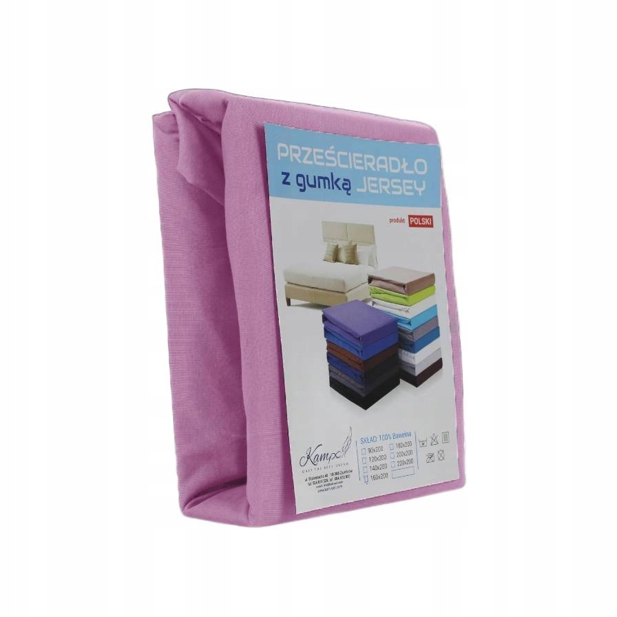 Prostěradlo S Gumičkou Jersey Vip Bok 30CM Bavlněné Vřes 90x200