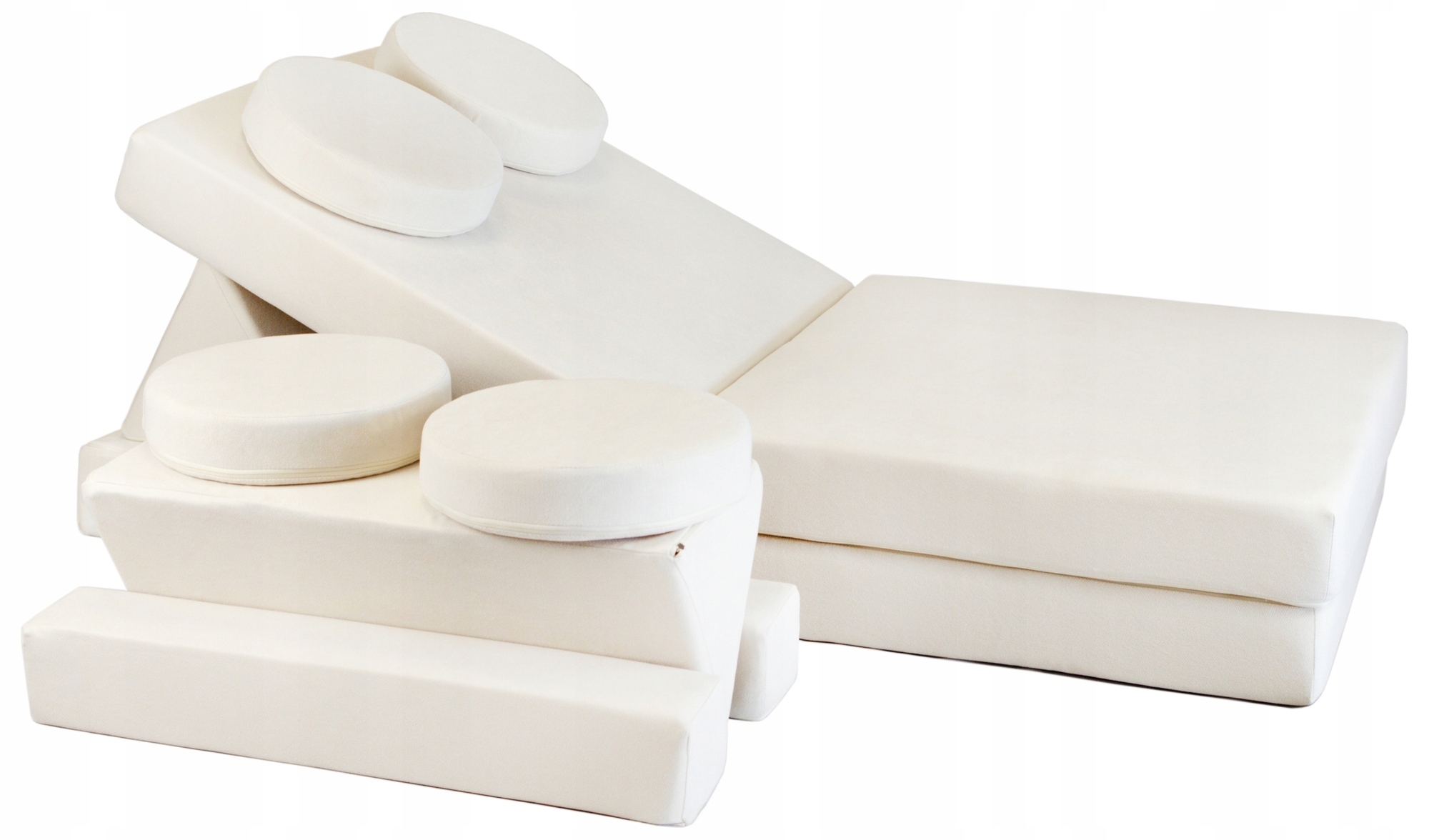 Wielofunkcyjna sofa modułowa dla dziecka i klocki piankowe w jednym — 4