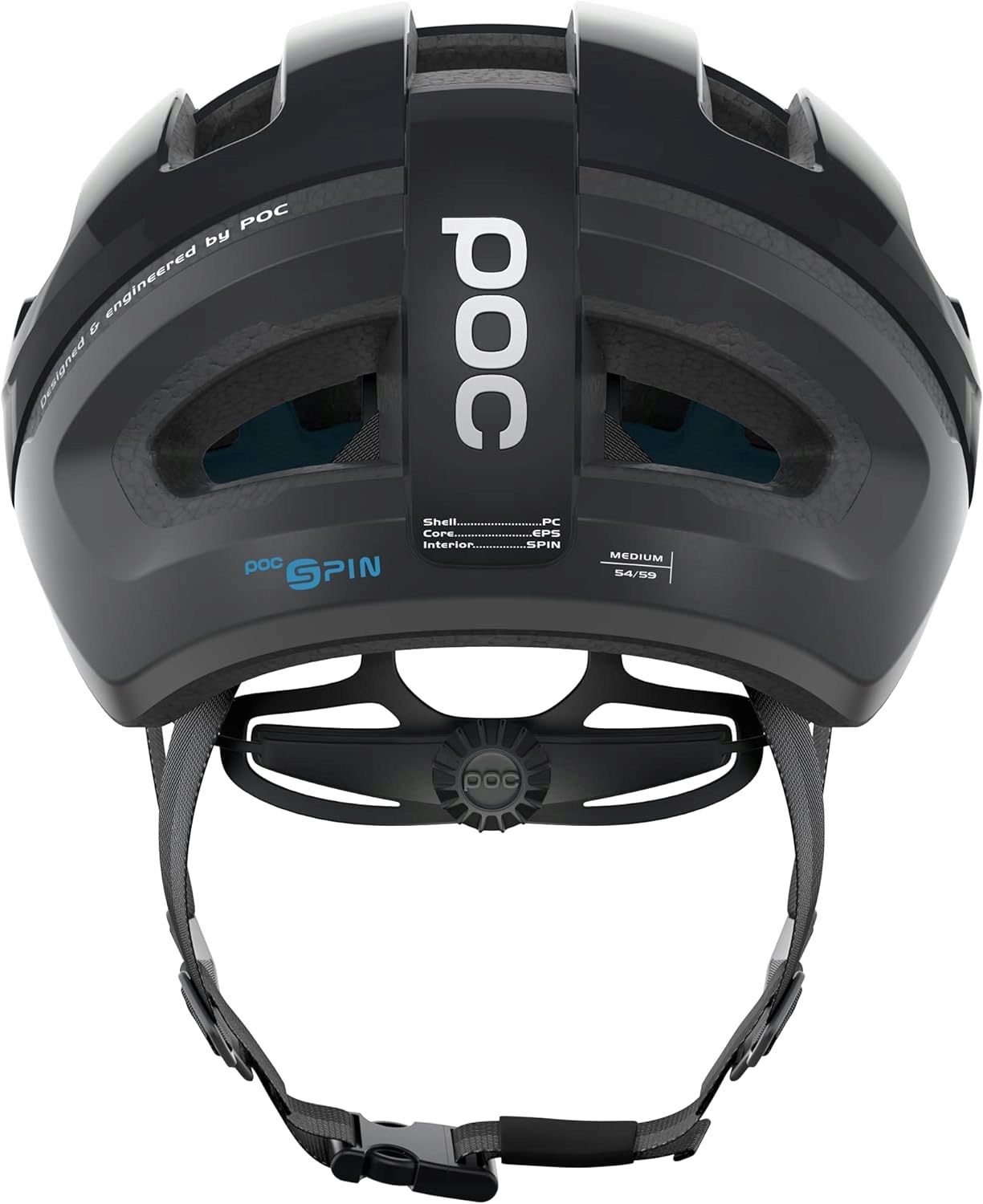 Kask Rowerowy Regulowany 56-61 cm Na Hulajnogę POC Omne Air Resistance SPIN Rozmiar L