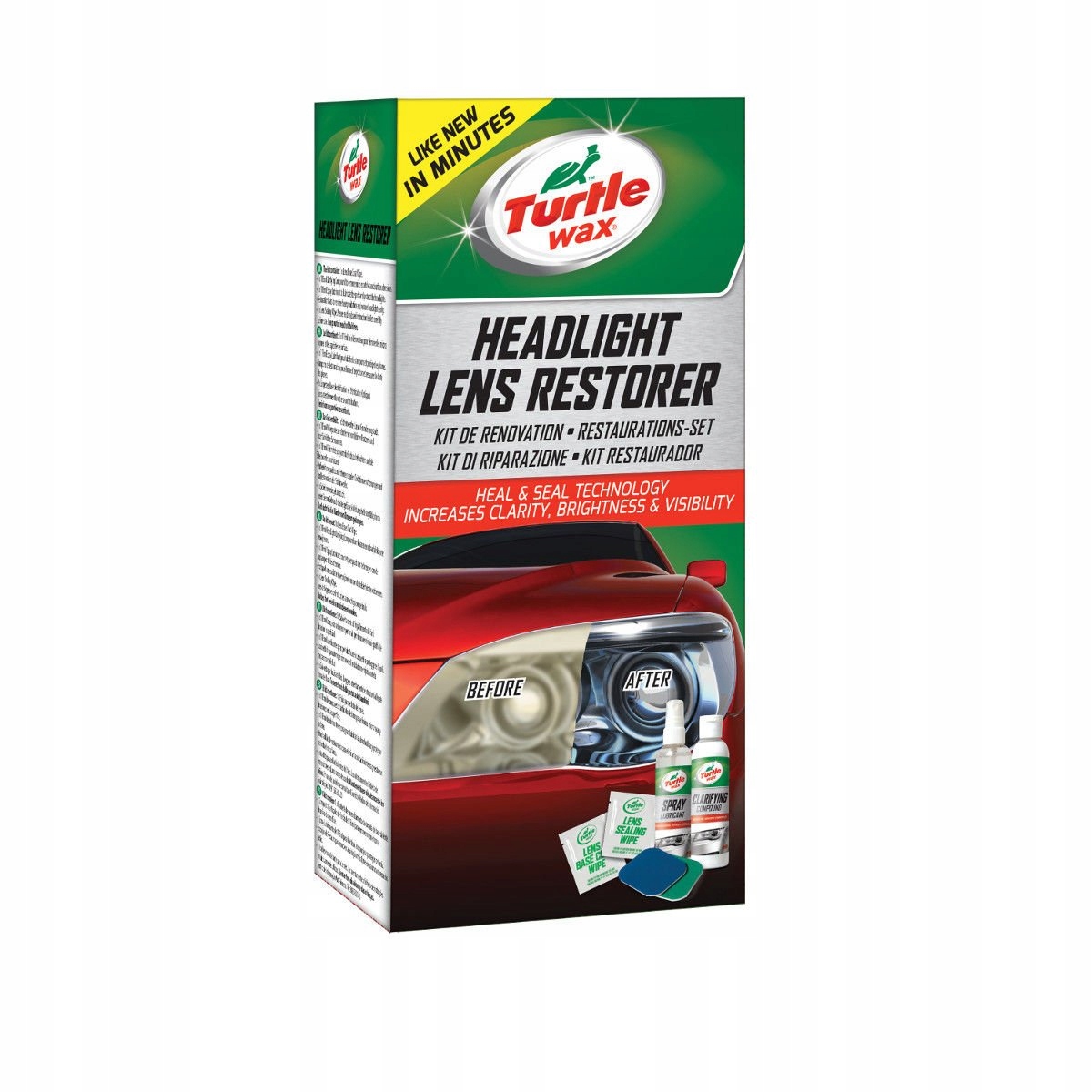 

Turtle Wax Zestaw Do Regeneracji Reflektorów