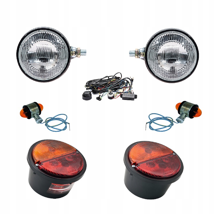 Sada Světel Instalace Ursus C-330 C-328 Přední Světlo Zadní Směrové Světlo