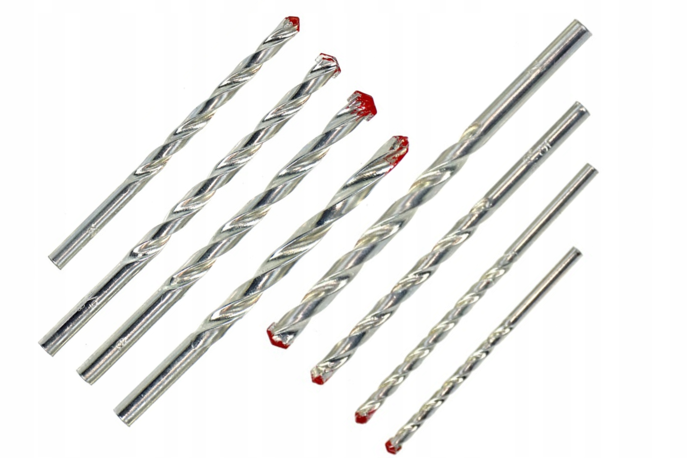

Wiertło Wiertła Do Betonu Fi 3-10 mm Zestaw 8 szt