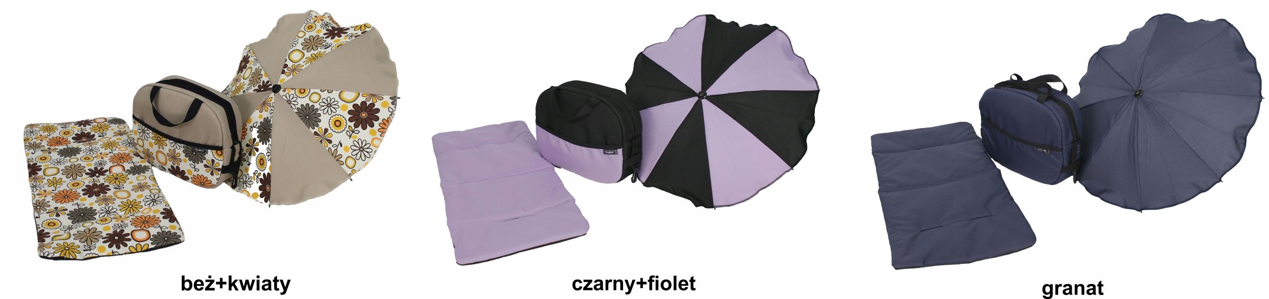 NOWOŚĆ ! ZESTAW TORBA+PARASOL+MATERAC KAREX+GRATIS Wysokość 17 cm