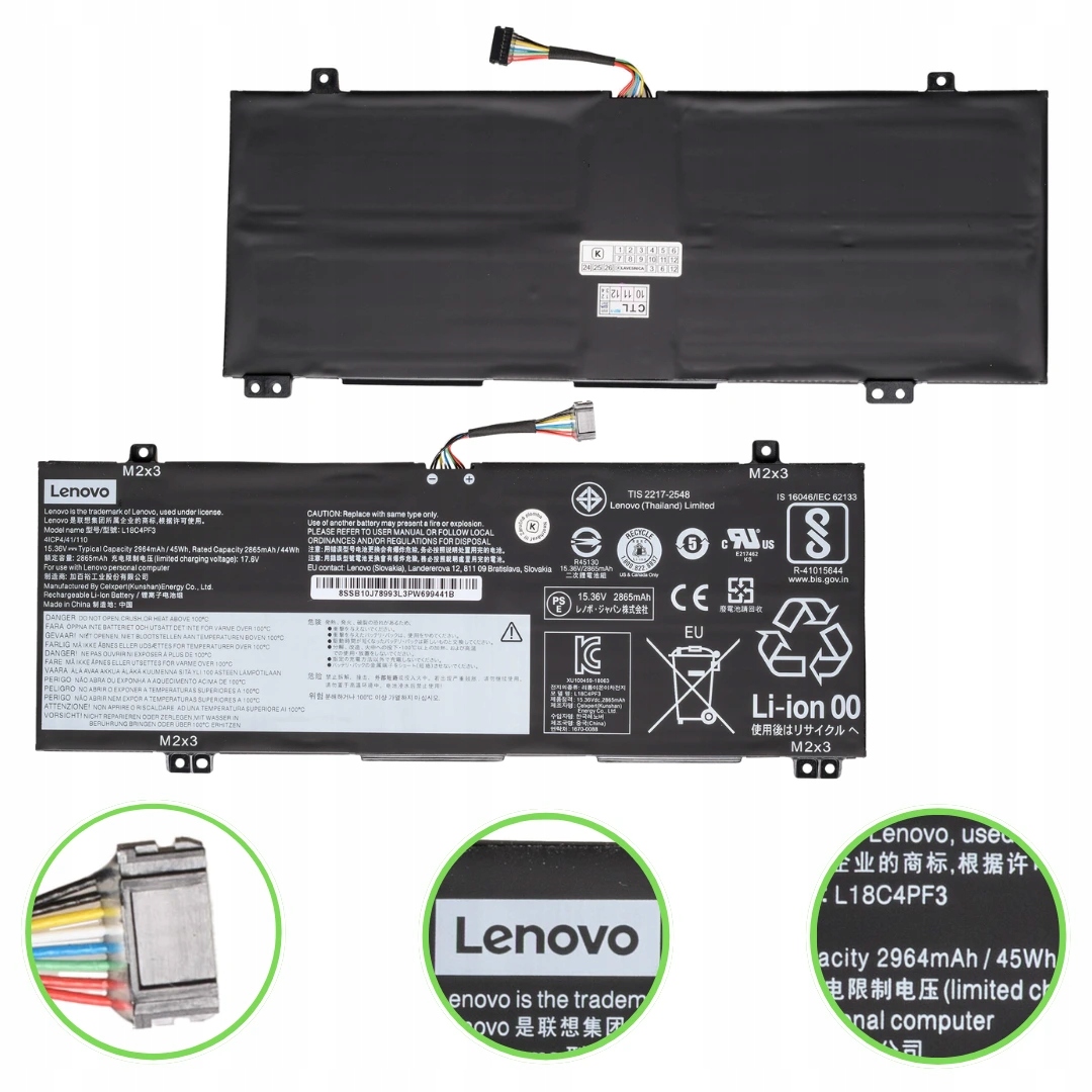 Originál batéria Lenovo S540 C340 Flex 14 L18C4PF3