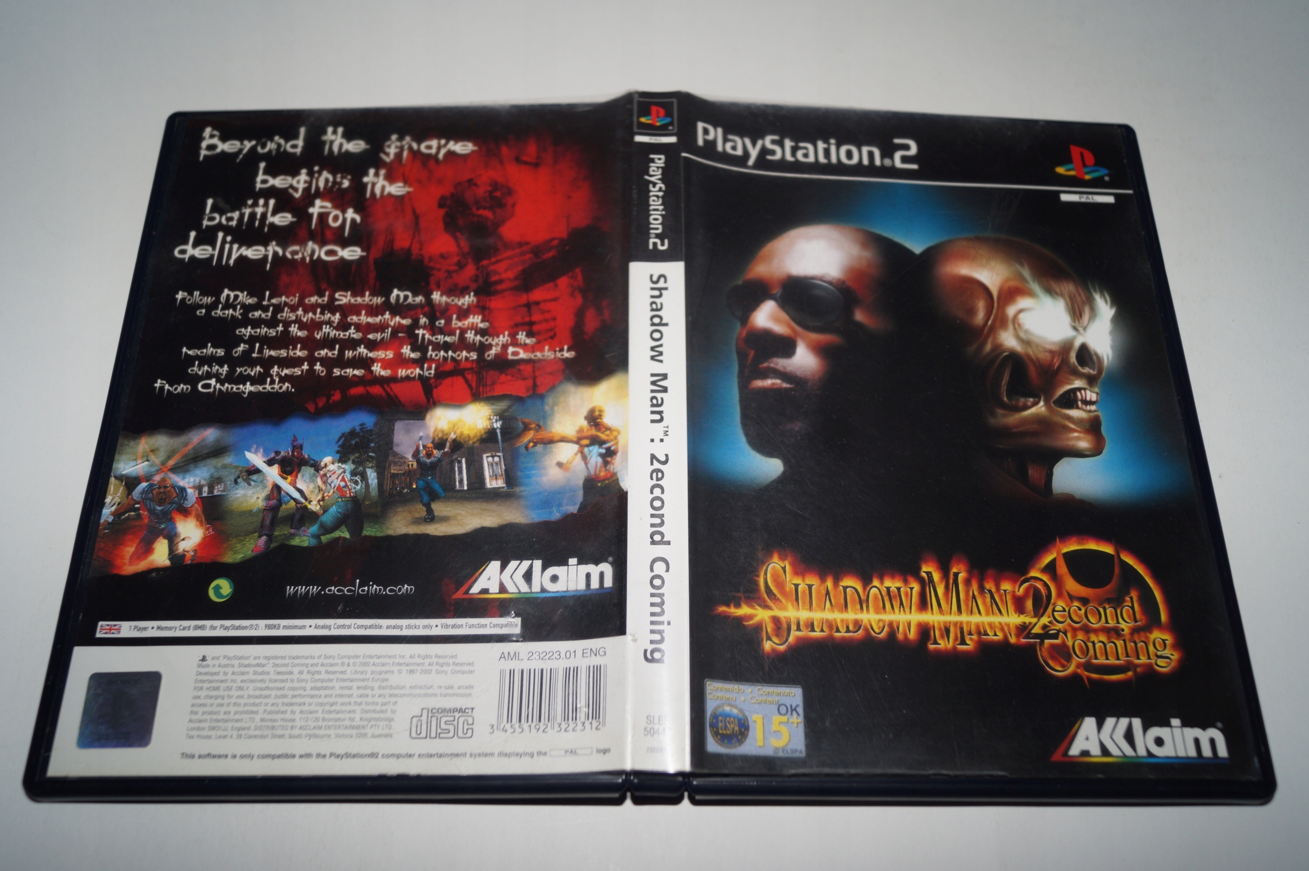 Gra SHADOW MAN 2ECOND COMING PlayStation 2 (PS2) Tematyka gry akcji