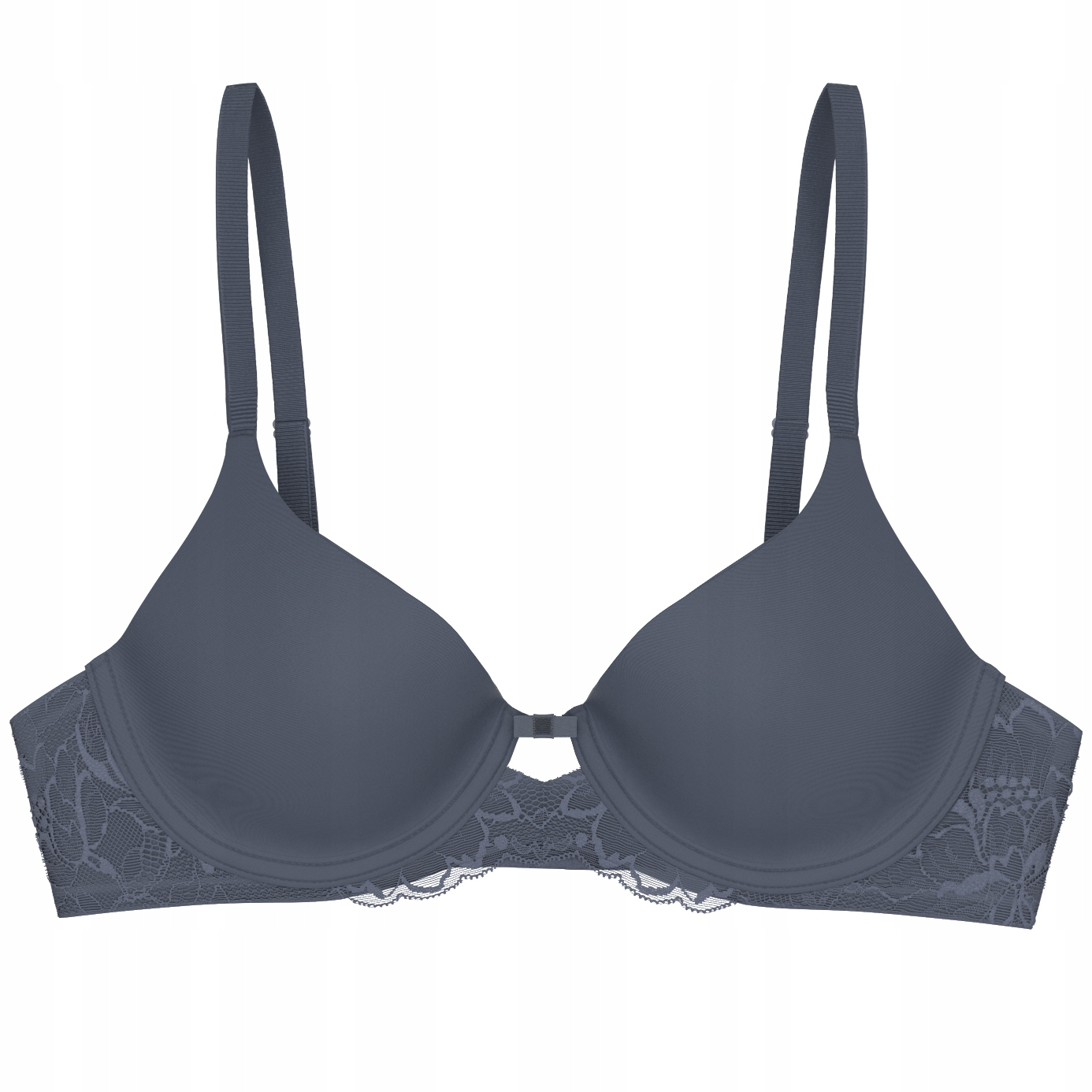 Vyztužená Podprsenka Triumph Stanik Amourette Charm T WHP01 tmavě modrá 85E