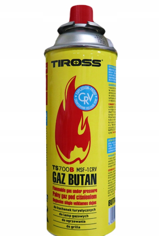 

Nabój Gazowy Kartusz Gaz Do Kuchenki 400ml TS700B