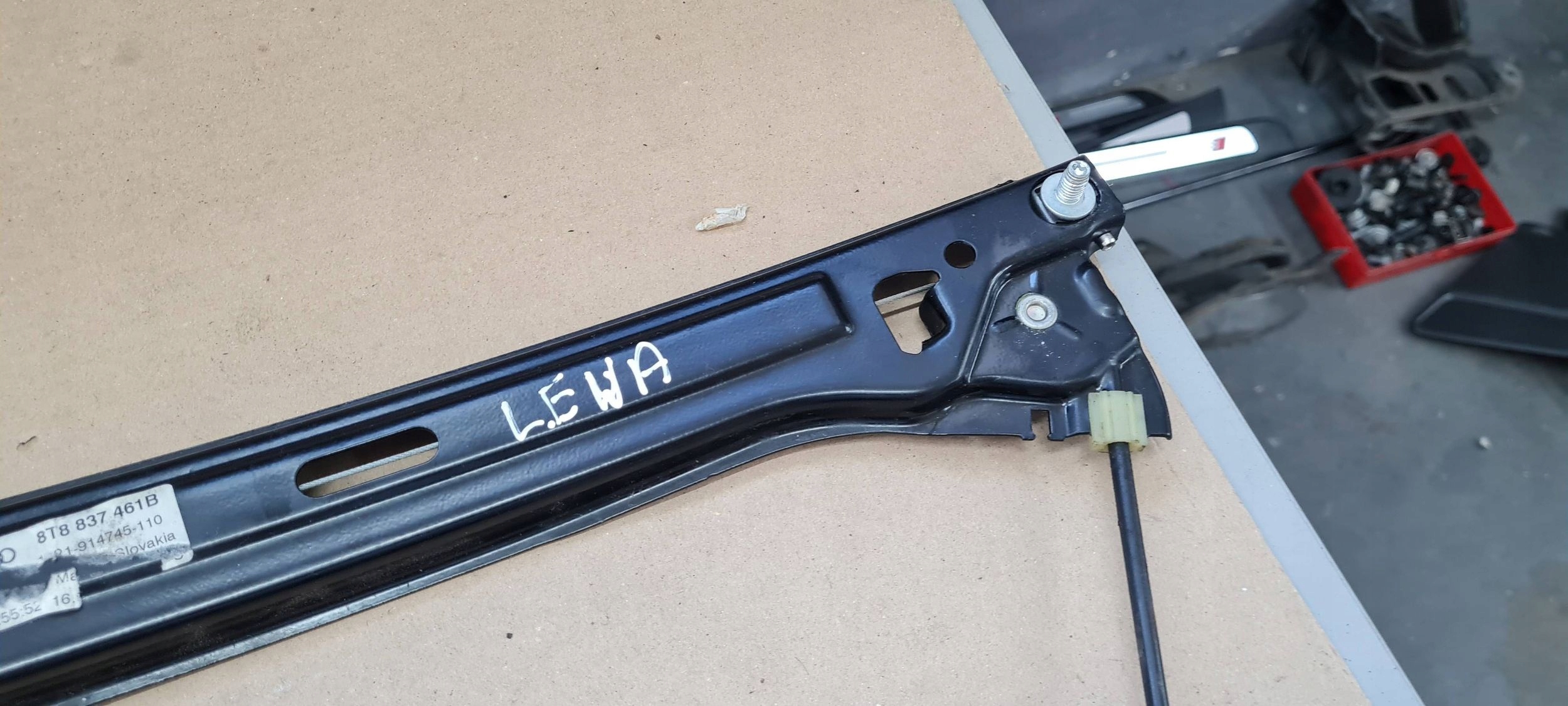 A5 8T LIFT mechanism window regulator left front SPORTBACK 8T8837461B