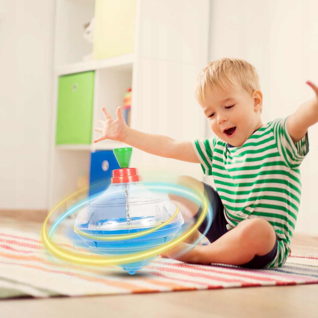 BĄCZEK ŚWIECĄCY W CIEMNOŚCI TRADYCYJNY KOLOROWY ZABAWKA DLA DZIECI MALUCHA Płeć chłopcy dziewczynki