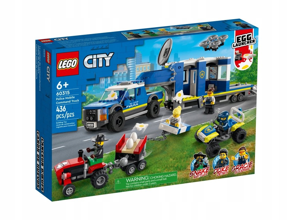 Lego City 60315 Mobilní velitelské centrum policie Nové