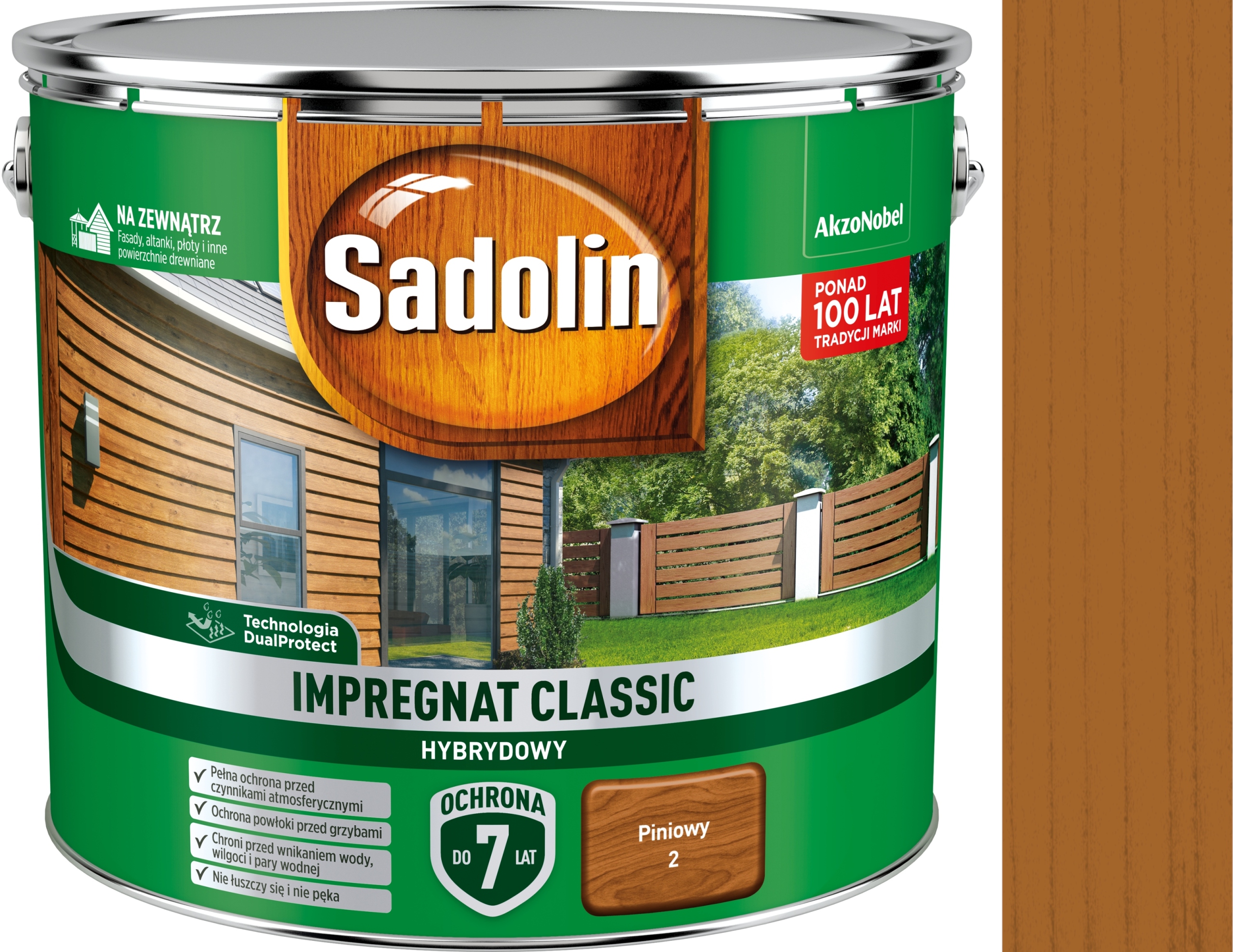 

Sadolin Classic Impregnat 9L Piniowy