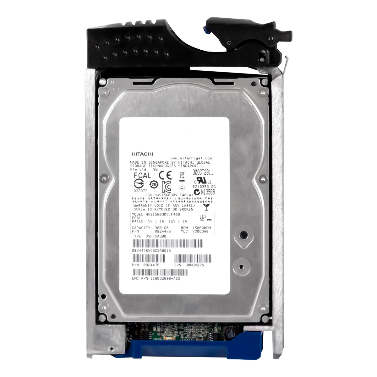 Emc 118032688-A02 300GB 15K 64MB Fc 3.5'' HUS156030VLF400