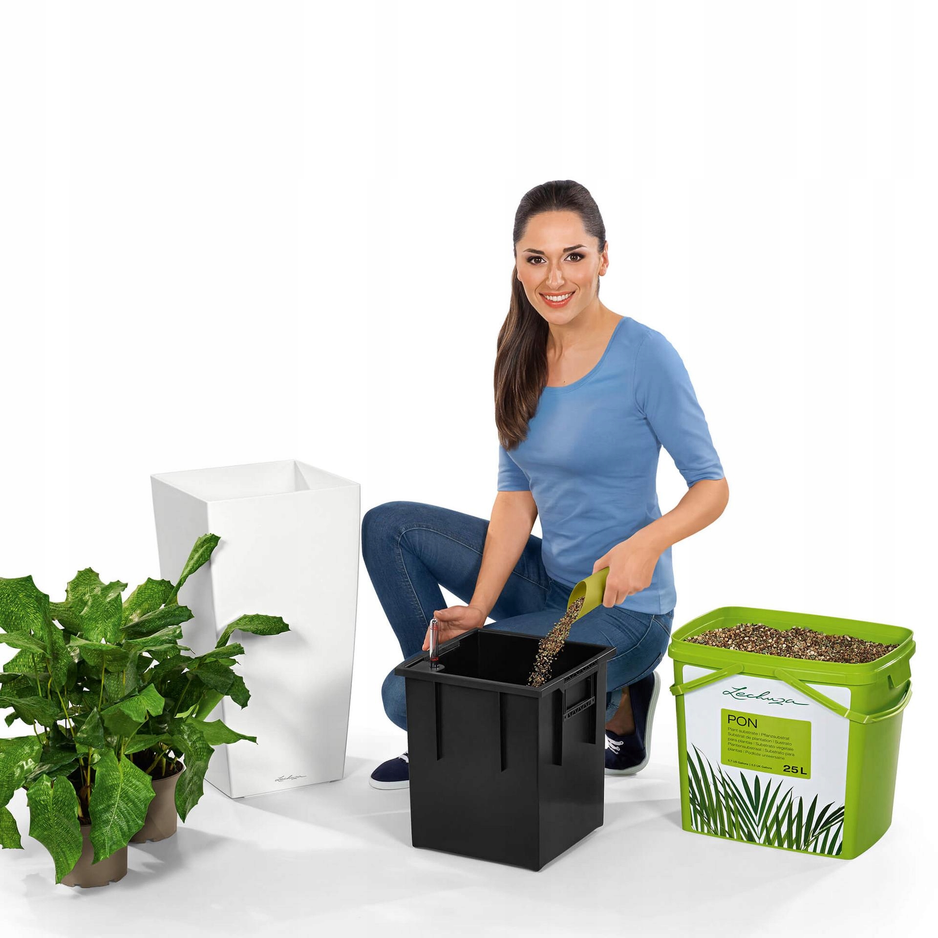 SUBSTRAT UNIWERSALNY PODŁOŻE LECHUZA PON 18L Pojemność 18 l