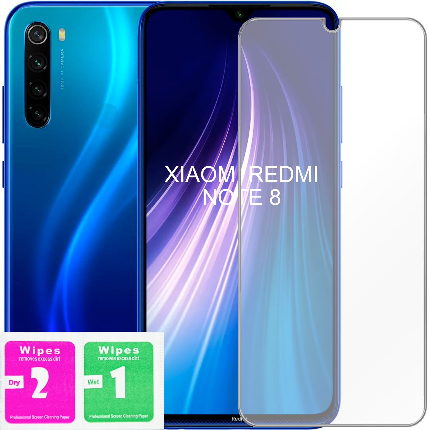 

Szkło Hartowane Do Xiaomi Redmi Note 8 Cały Ekran