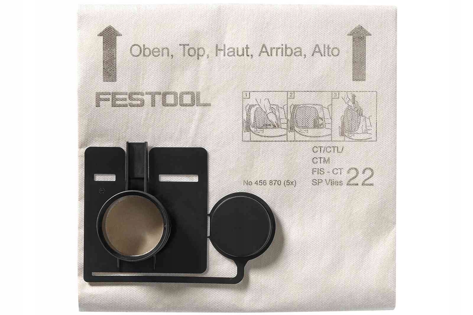 

Festool 456870 Worek Vlies do Ct Ctl 22 [1 szt.]