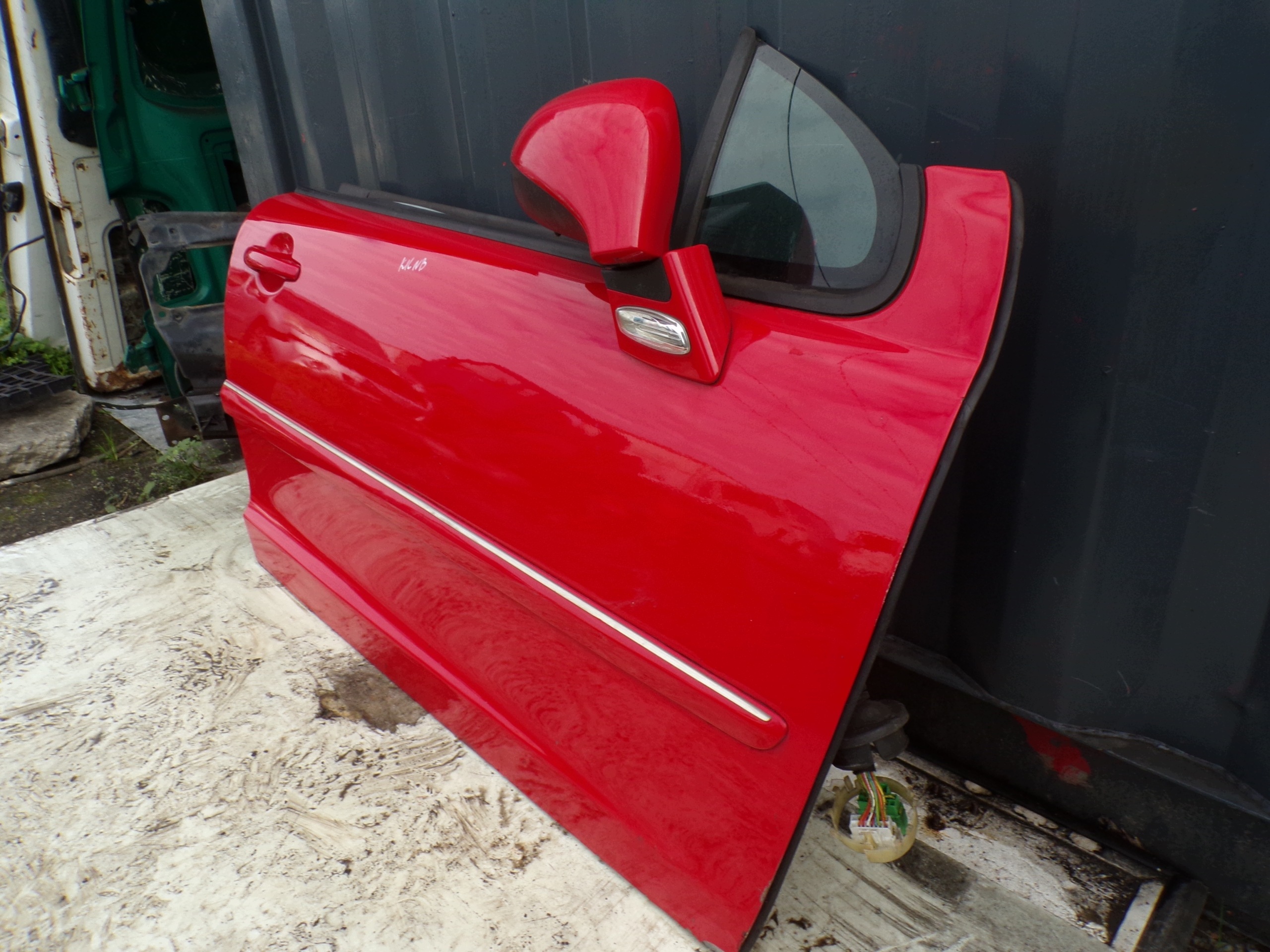 door right front PEUGEOT 207 CC colour KKNB complete