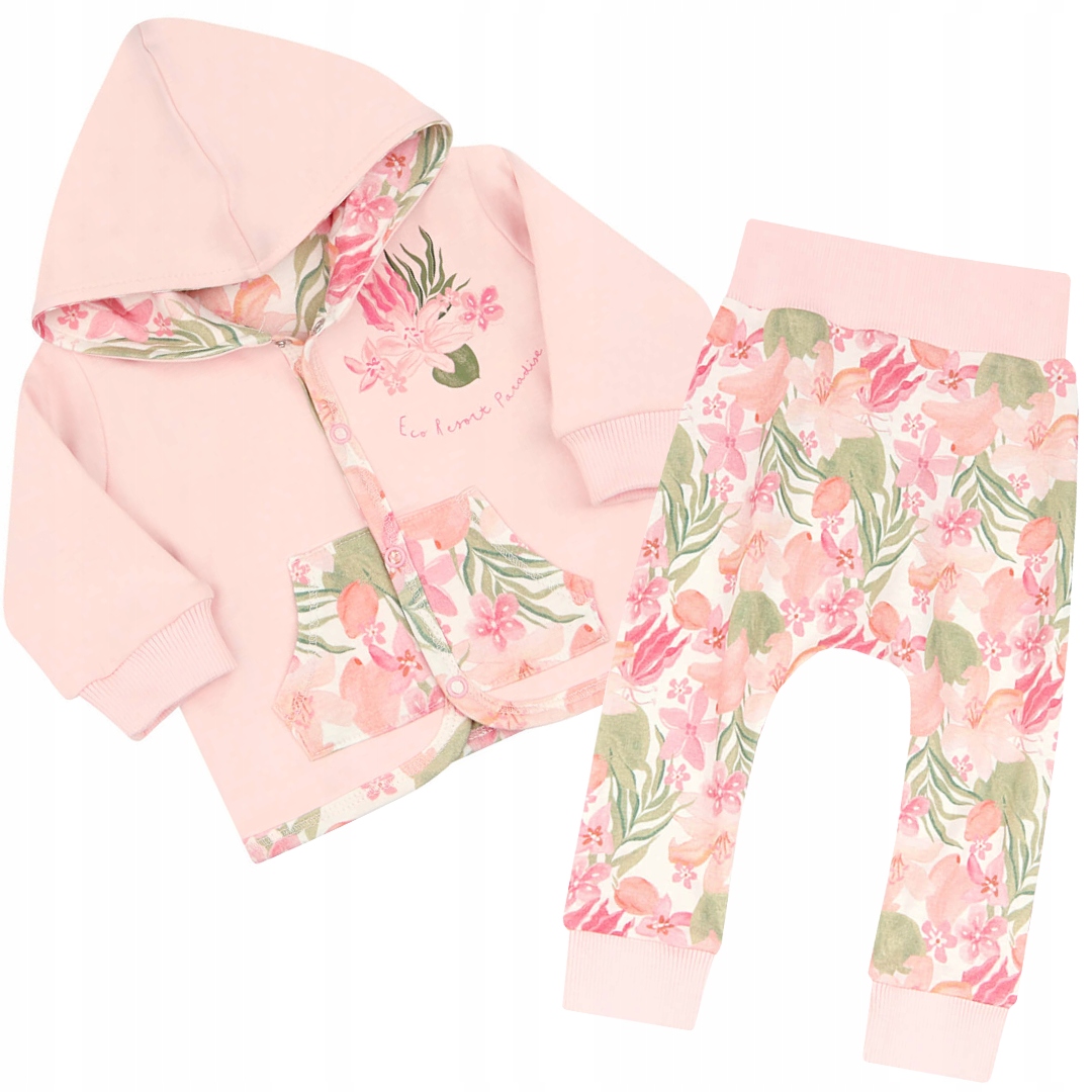 Dresy dla dziewczynki bluza i spodnie Paradis 56