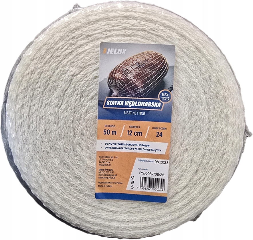 Levně Uzenářská síťka Jelux 120/24 50 m