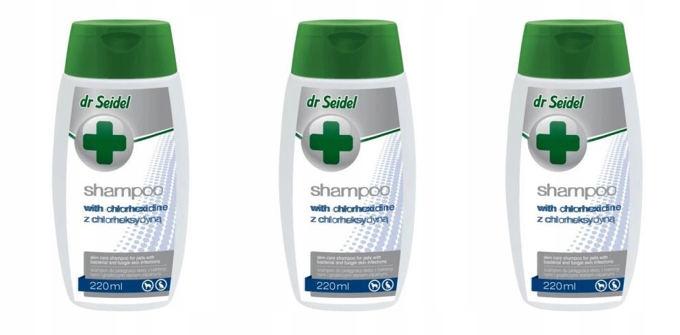 Levně Dr Seidel Šampon pro psy 3x220 ml