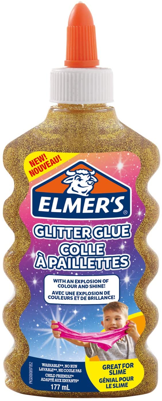 

Elmer's Glitter Glue klej z brokatem złoty