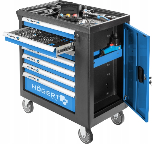 HOGERT HT7G049 WOZEK NARZEDZIOWY SZAFKA 7 SZUFLAD