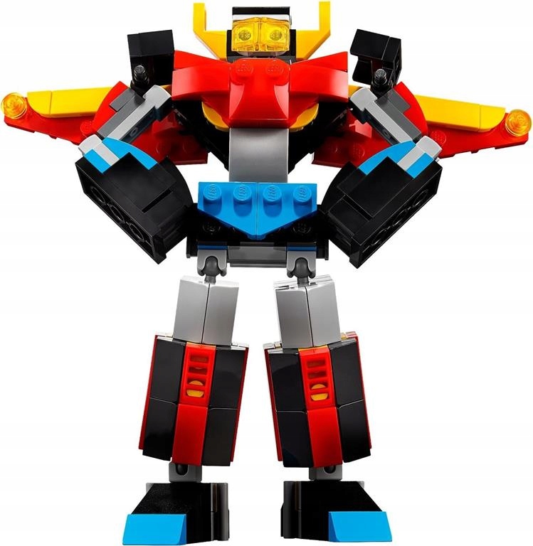 KLOCKI LEGO | CREATOR 31124 SUPER ROBOT 3W1 ZESTAW FIGURKI + TORBA LEGO Marka LEGO