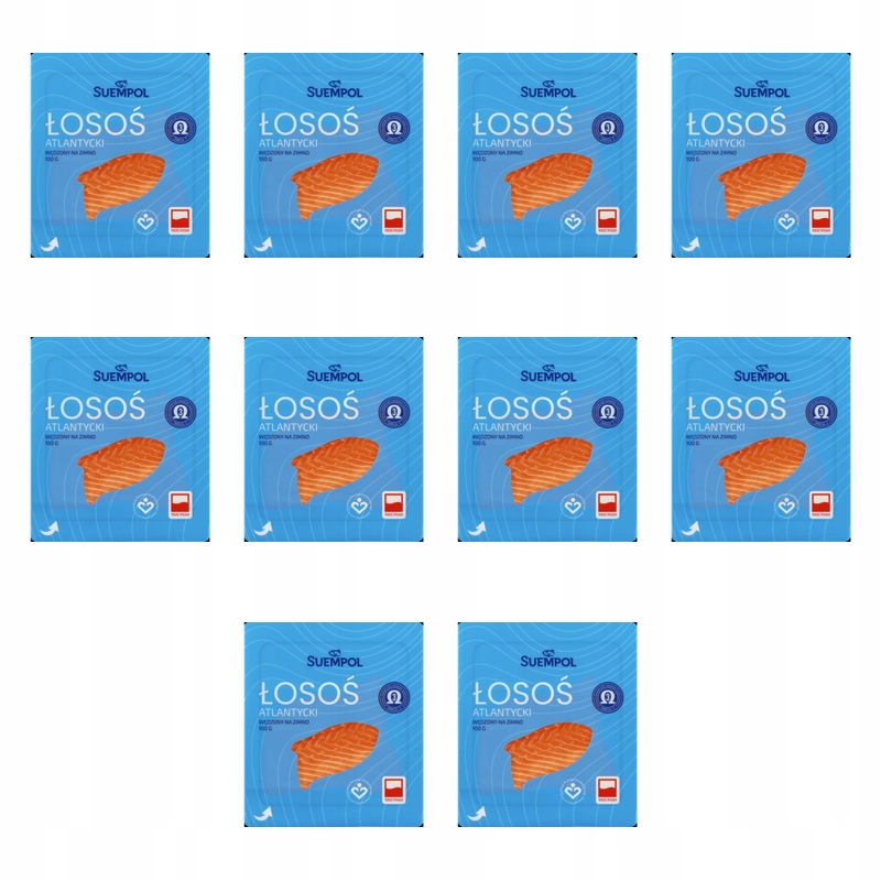 Losos atlantický 100 g Suempol X10