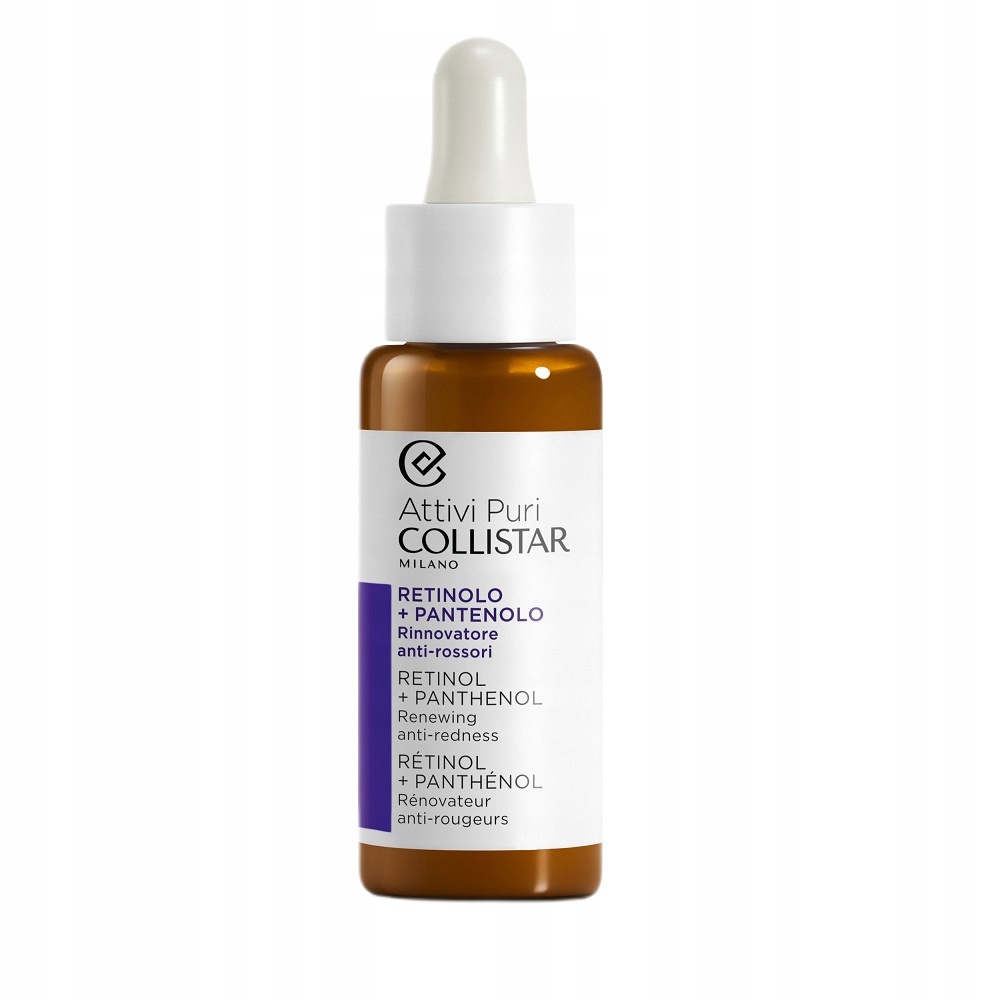 Collistar Attivi Puri Retinol Panthenol Drops obnovující sérum proti
