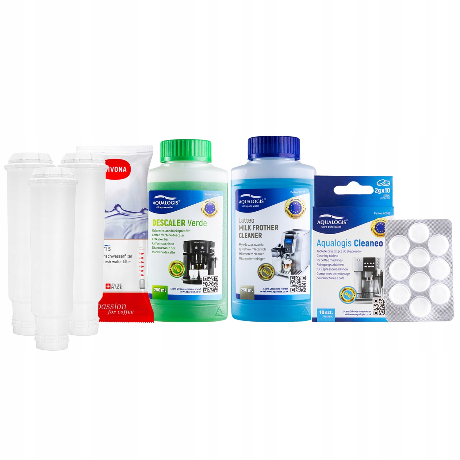 x3 Filtr do kávovaru Nivona Čisticí tablety Odvápňovač