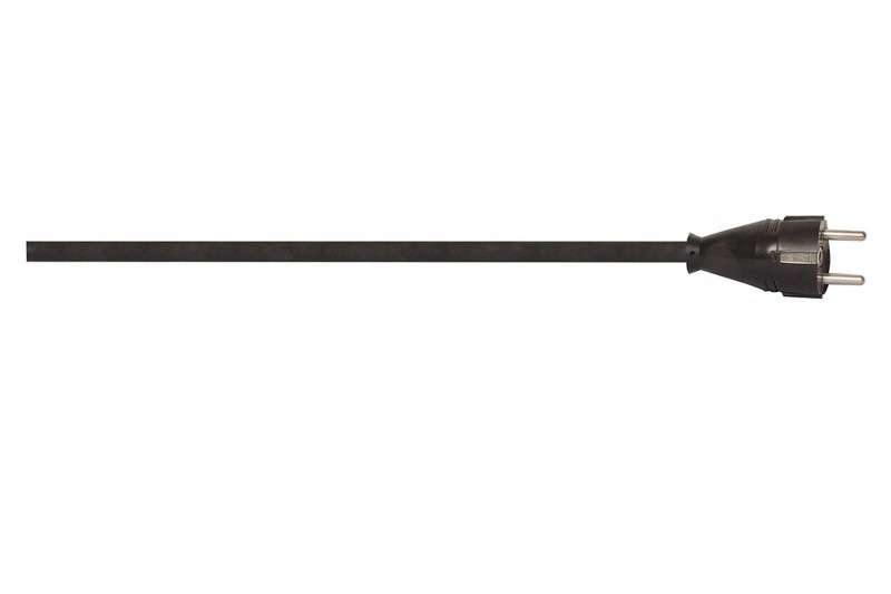 Przewód przyłączeniowy wtyczka prosta Ow (H05RR-F) 3x2,5mm2 5m